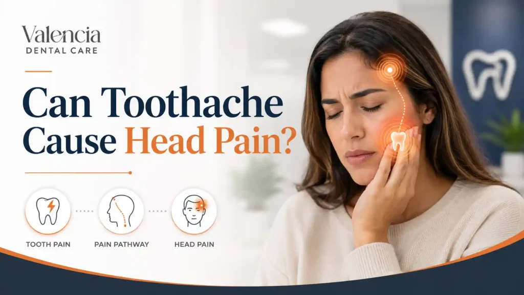 featured image of toothache cause head pain